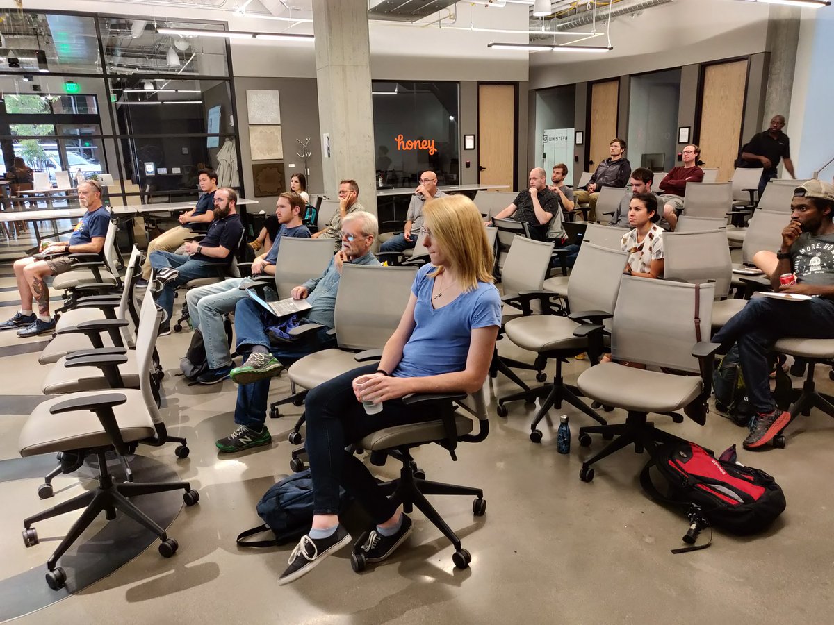 BoulderPython's tweet image. Here we go! Lalitha Kolla leads us off tonight with her talk on Testing and Mocks in #Python