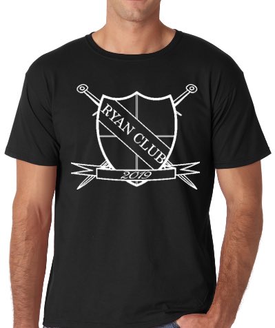 RyanClubOff's tweet image. Ryan Club class color T-shirts are now available for order. Please contact us or follow this link for the order survey goo.gl/forms/mLxlDCQs…