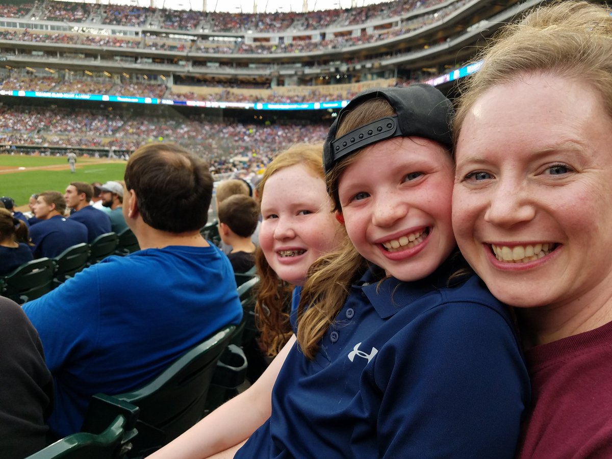 JohnHolgrimson's tweet photo. Cashed in late birthday present of Twins game &amp; great seats #twinspics https://t.co/uQjytyqtPs