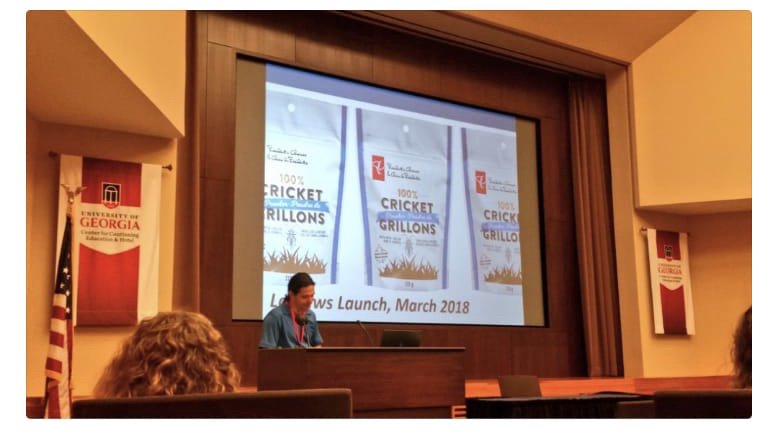 EntomoFarms's tweet photo. https://t.co/IP4FBZT6SZ @EatBugsDetroit #eatinginsectsathens happening now in Georgia. Featuring some of the rock stars of the #entomophagy space including @ReptileFeeders @Bugible @JulieLesnik @RevKevBachhuber @RMMicroRanch The time is now to start @eatinginsects https://t.co/BZWMvVjC1R