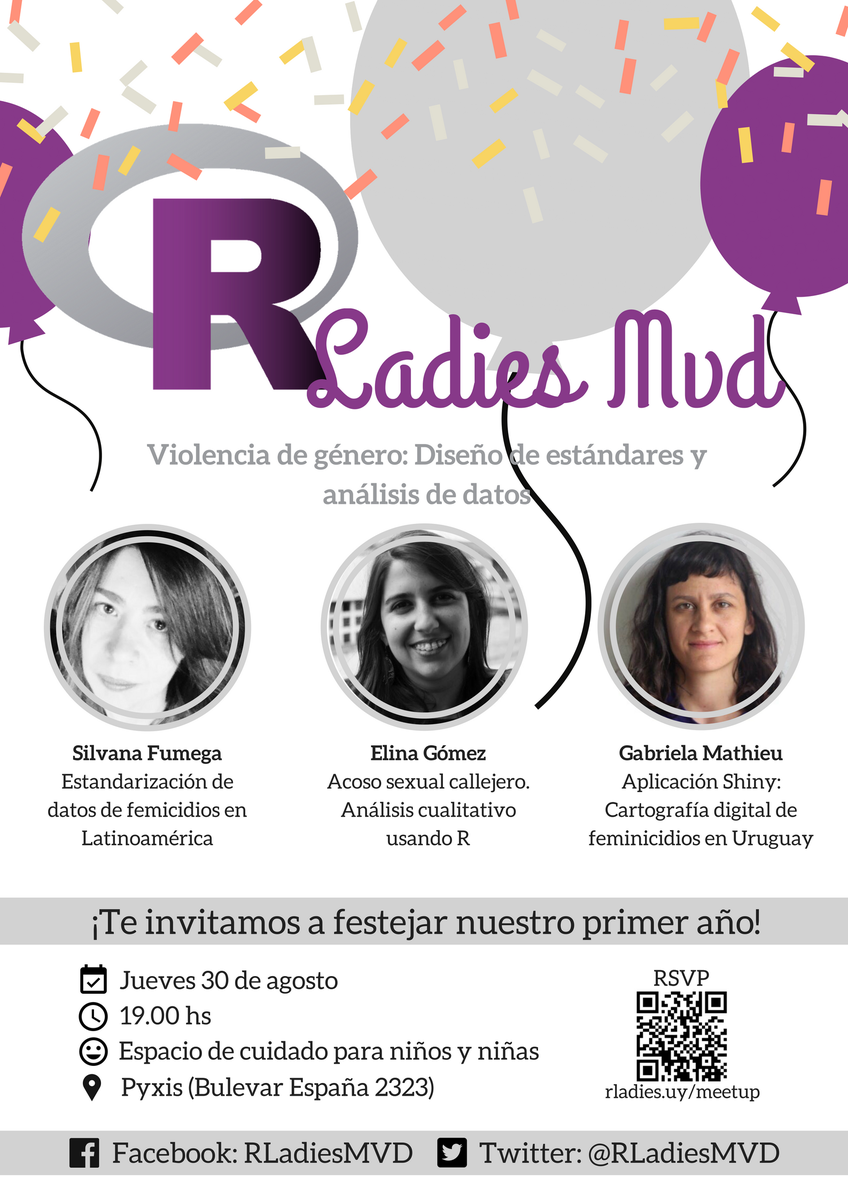 R-Ladies Montevideo tweet media