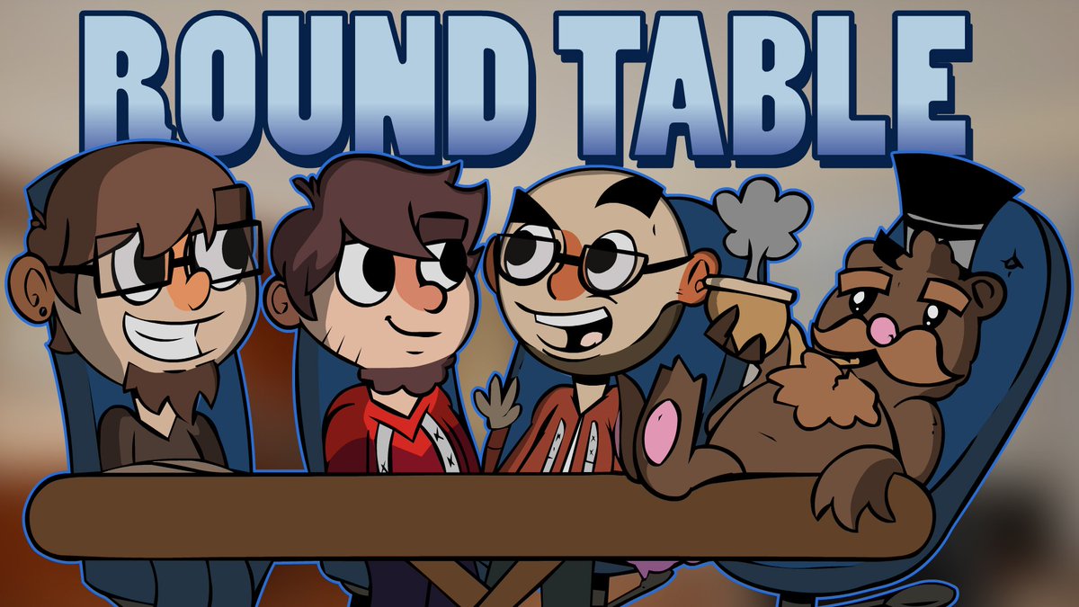 RoundtablePC's tweet image. We've decided to end Roundtable. Thank you for listening/watching for the last 3+ years, &amp;amp; a special thanks to those who supported our Patreon page (which will close).

This isn't goodbye! Follow us on our individual accounts:
@BaerTaffy
@RockLeeSmile
@MathasGames
@NorthernlionLP