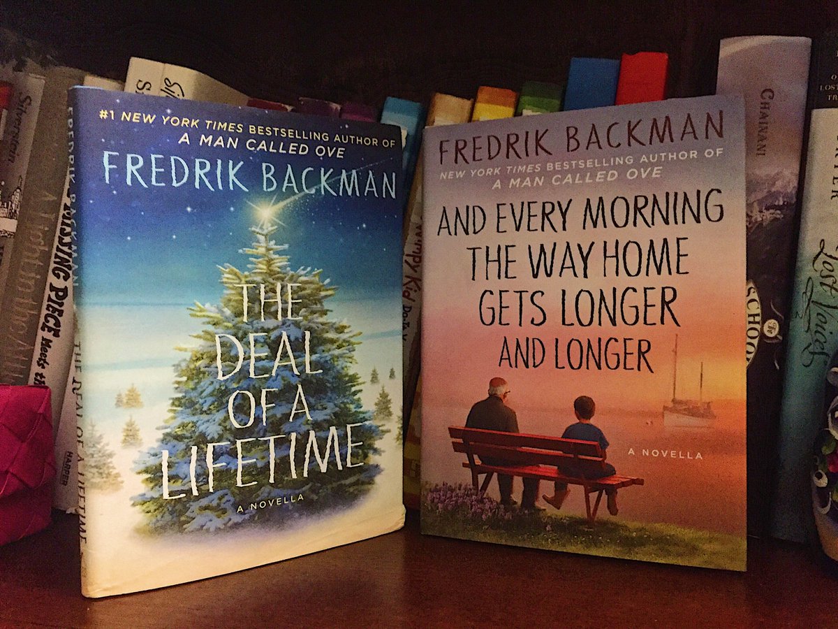 Hola! It's Tuesday! Which means we have a review up on our website😁 Go check it out and have some fun!! I reviewed "The Deal of a Lifetime" &amp; "And Every Morning the Way Home Gets Longer and Longer" two novellas by <a href="/Backmanland/">Fredrik Backman</a> 
Link: mandkwrite.weebly.com/reviews