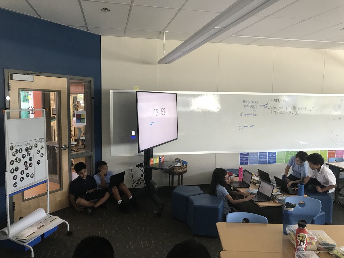 Mrs_Homer_5th's tweet photo. We’re practicing reading fluency with partners. Love seeing explorers show responsibility by using chromebooks safely to enhance learning. We are attending to our assignments and doing their personal best . #wcscorevalues #letsexplore #explore5th #wcs #DigitalCitizenship https://t.co/vnDTYDSrng