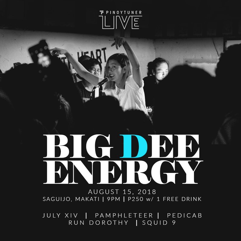 DespeDEEda tonight at <a href="/SaguijoOfficial/">SaGuijo Bar + Cafe</a>! Also the return of Mike D(ee) on the drums for <a href="/pedicabmanila/">Pedicab</a>! 👽