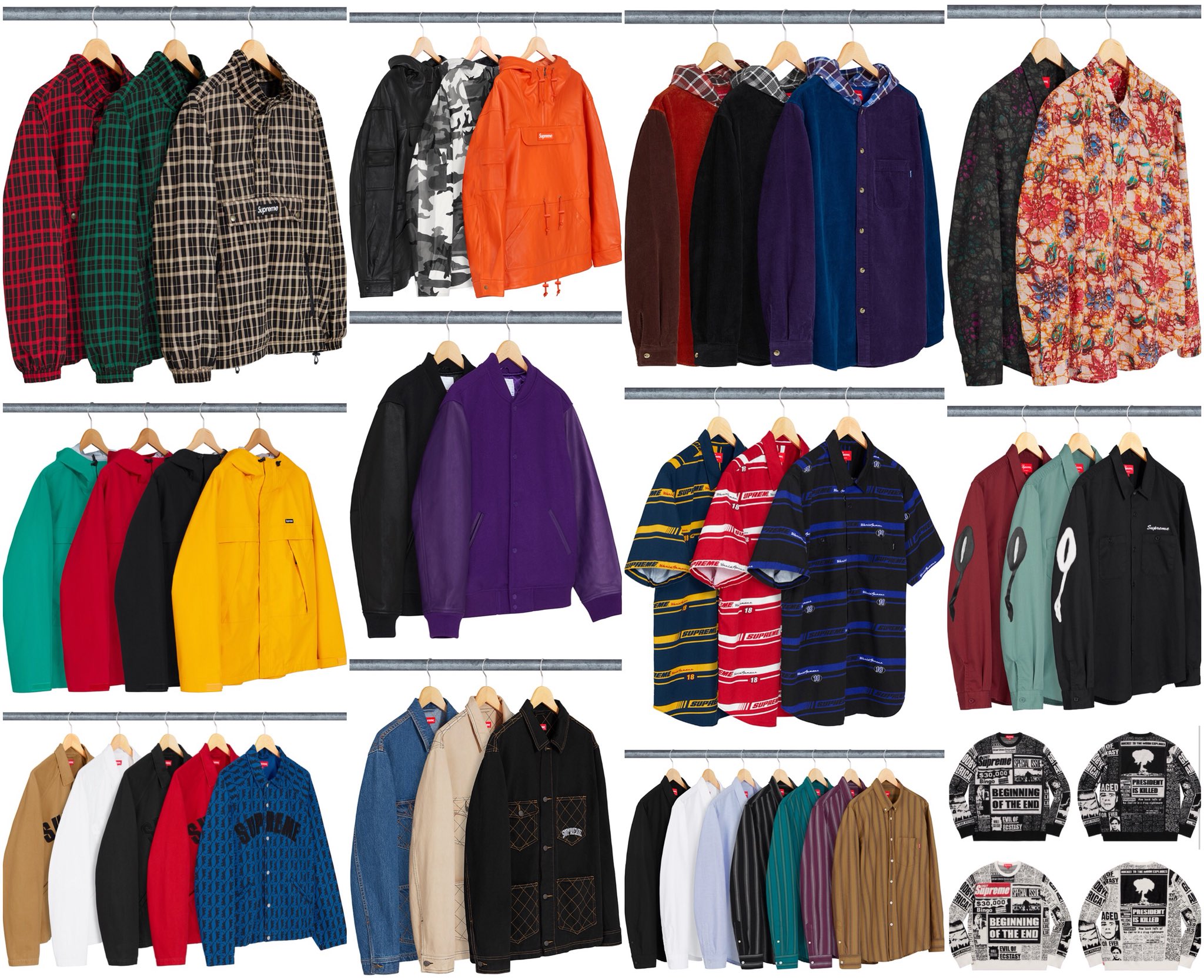 Supreme drop week 1 2019 cheap