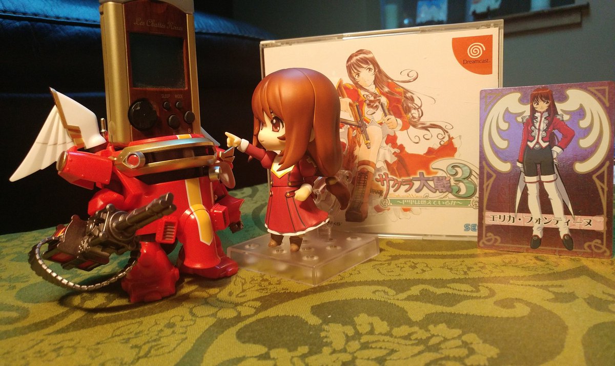 Jaamfan Happy Birthday Erica サクラ大戦3 エリカ フォンティーヌ Sega Dreamcast