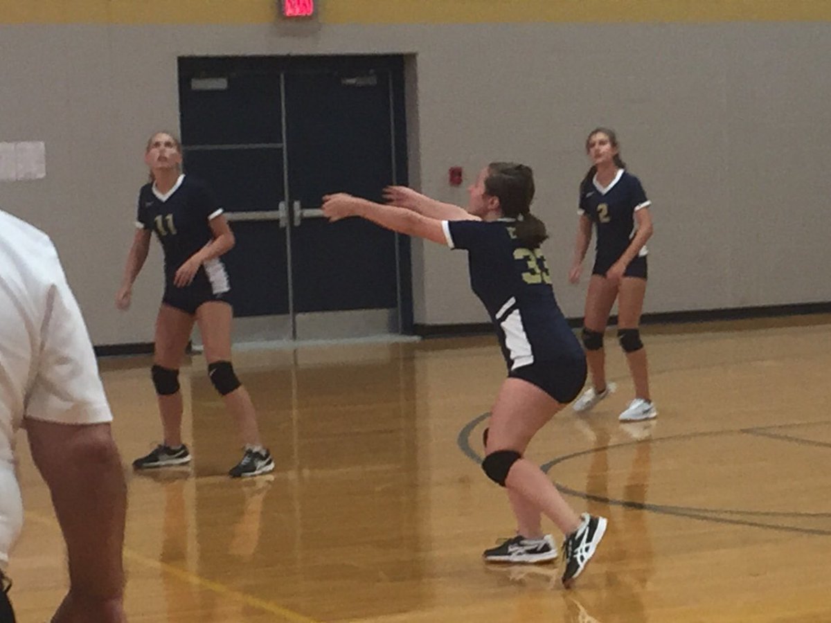 TWMSports's tweet photo. #8VB faced a strong @BEMSBulldogs team tonight & lost in 2 sets in the season opener. Definitely some flashes of great volleyball from our girls during the battle. https://t.co/vuG5vPDbkk