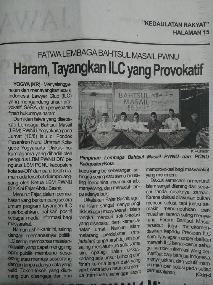 FauzieAzmul's tweet photo. Gimana ya...?? @ILC_tvOnenews @karniilyas https://t.co/dSqM8E6pjV