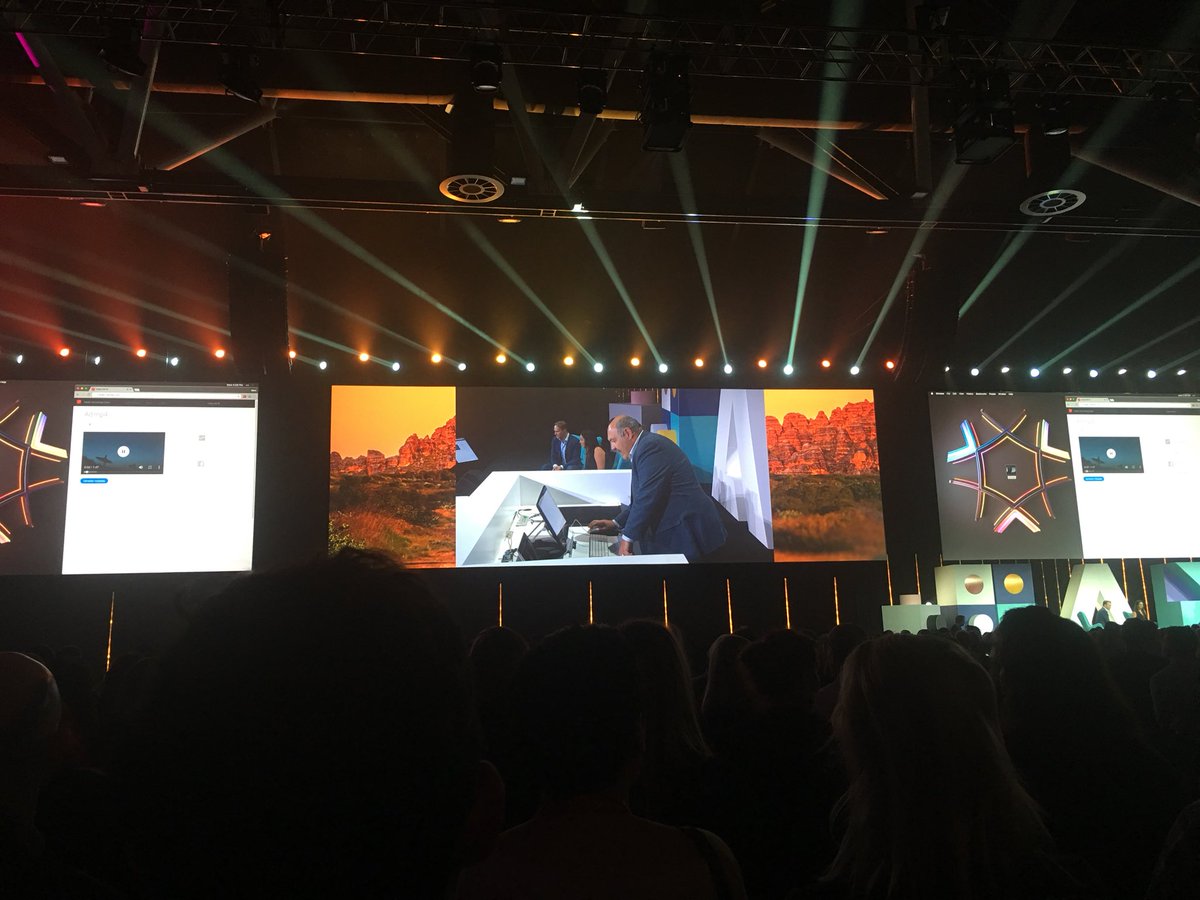 shinyUX's tweet photo. #VideoAdAI
Predict performance of a video before it goes live 💥
@Adobe #AdobeSymp #sneaks https://t.co/rpRagjC0pu