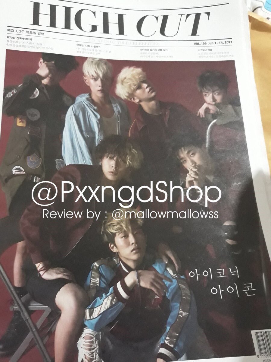 PxxngMeld's tweet photo. 📣[#พร้อมส่ง]❗️#HIGHCUT VOL.199 
✅ปก #iKON
🔷ราคา 190.-
🔶ค่าส่ง60/80
#วายจีสตรีท #ตลาดนัดiKON #ไอค่อน
 #ตลาดนัดวายจี #ตลาดนัดไอค่อน #iKON_Return #iKONTV #iKONLoveScenario100M #iKON1000KolorfulDays #IKON2018CONTINUETOURinBANGKOK #iKONCERTinBANGKOK #iKONisKILLINGME #PiKONICDAY https://t.co/38xn57SLm6