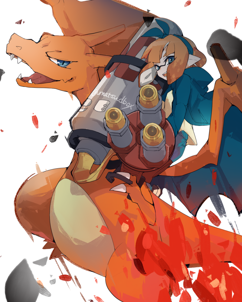 matsudbox's tweet photo. 88：リザードン×ハイドラント https://t.co/62QUPE83O3