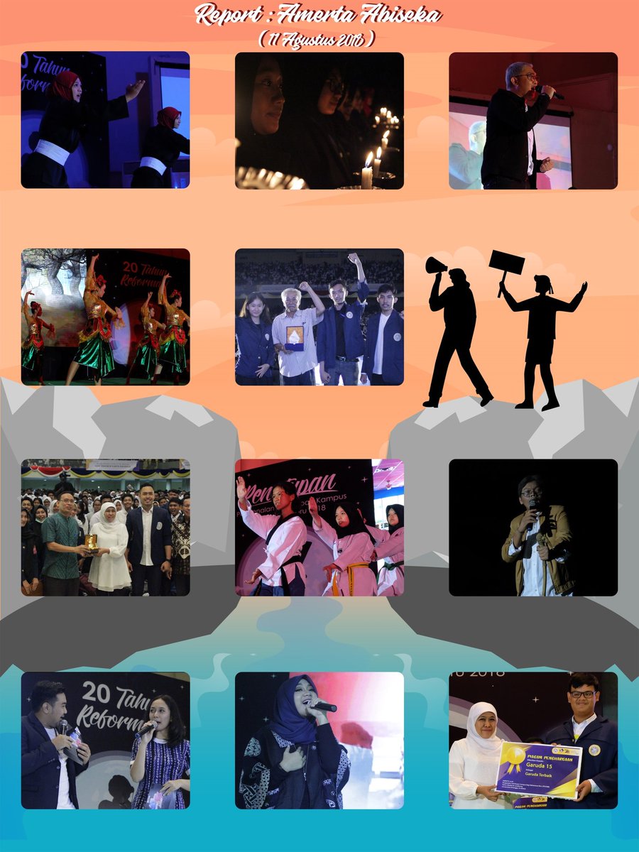 [REPORT : AMERTA ABISEKA]

Selamat siang, Ksatria Airlangga!

Tak terasa Amerta telah mencapai puncak acaranya.
Amerta Abiseka ini ditutup dengan berbagai macam kejutan. Yuk, simak keseruannya.
.
#KitaAirlangga
#BhaktiKamiAbadiUntukNegeri
#AirlanggaUntukIndonesia
#AmertaUnair2018