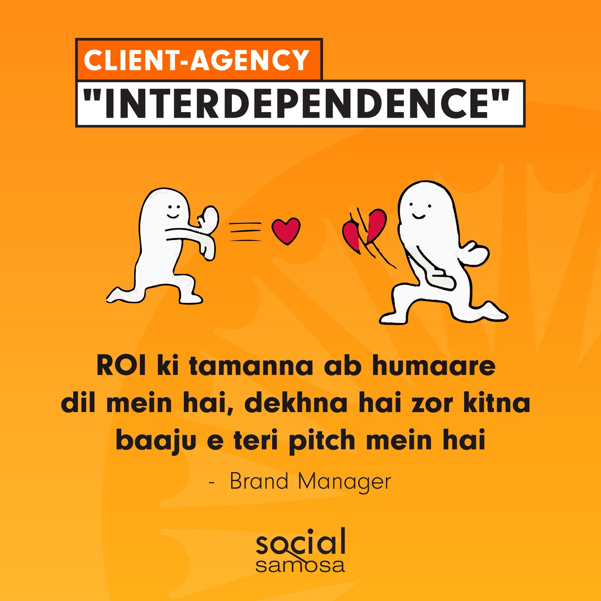 Social_Samosa's tweet photo. #HappyIndependenceDay everyone, here's a toast to years of #ClientAgency Interdependence :) https://t.co/nt6gEHU5Pq