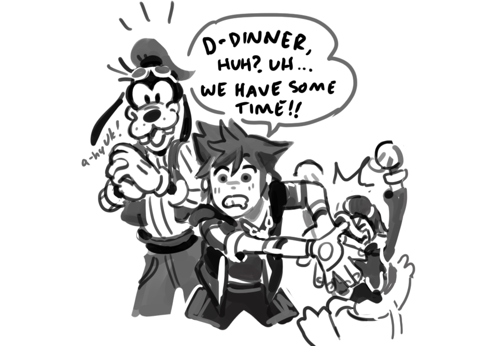 rikuanti's tweet photo. turns out that there's a fish heartless terrorizing the lake, and ignis politely wins sora over👨‍🍳❤️ (2/3) https://t.co/4vlzb4sNYW