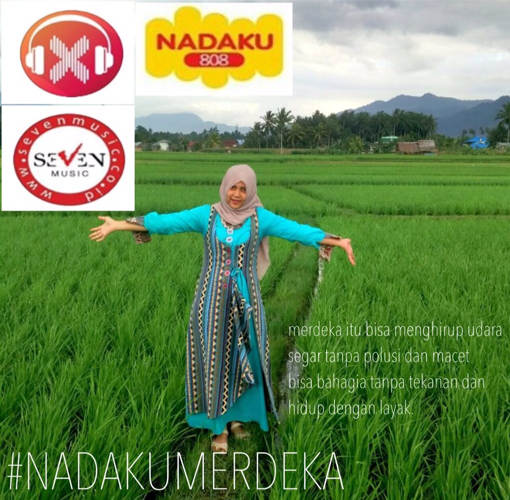 imawie1's tweet photo. “merdeka” itu bisa menghirup udara segar tanpa polusi dan macet. bisa bahagia tanpa tekanan dan hidup dengan layak.
@raihanayoga @ullie_ozay 
@Sevenesia @XFunMusic @IM3Ooredoo 
#NADAKUMERDEKA https://t.co/u8E5QWofPv