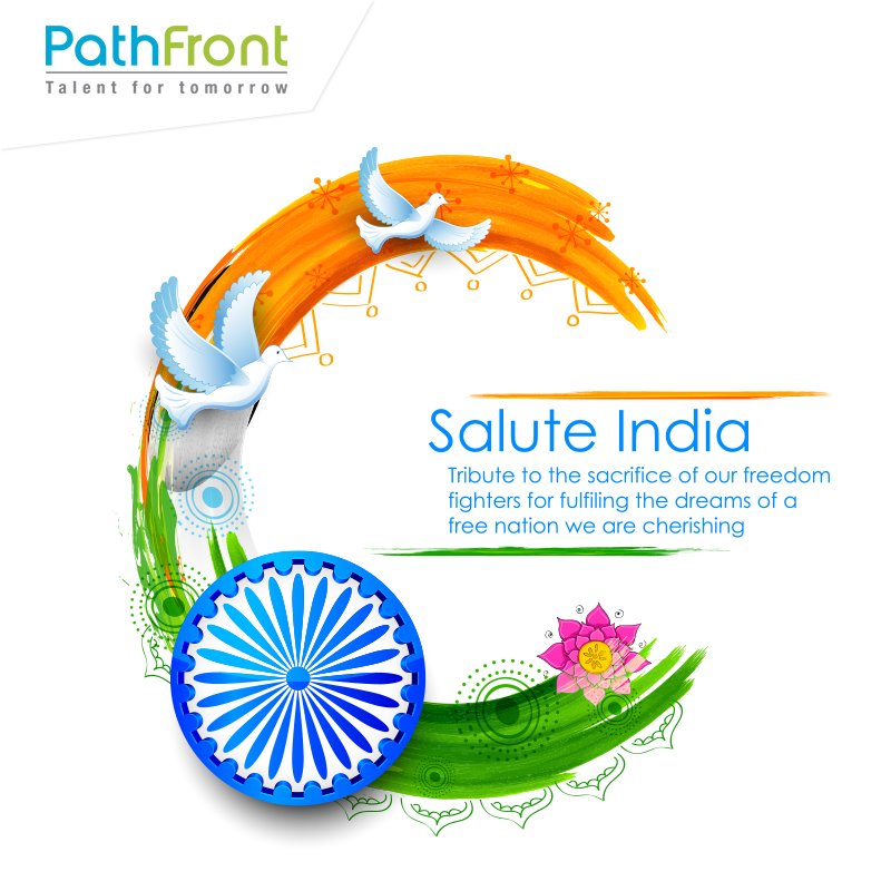 PathfrontSocial's tweet photo. Once again, it's time for us to show that we are great people from a great nation. And let’s continue our struggle towards prosperity and betterment of our dear nation. #HappyIndependenceDay #SaluteIndia https://t.co/w61xCLbsPS