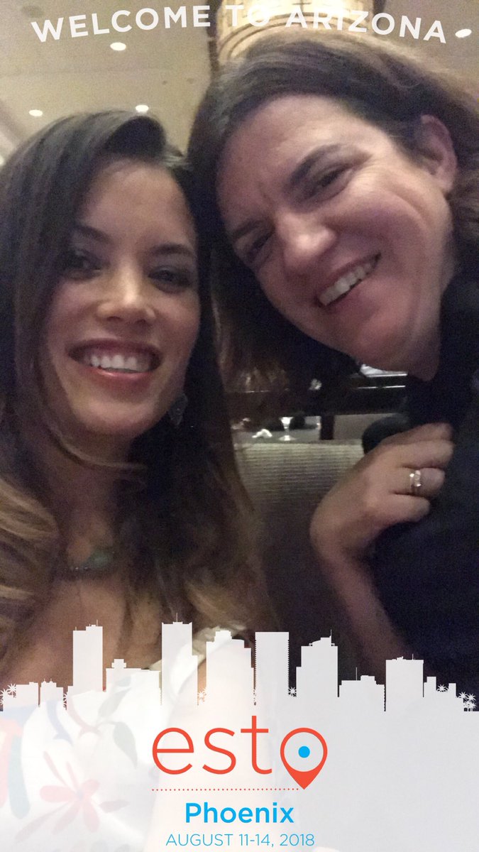 Cheers to <a href="/katiecook/">Katie Cook</a>, who never judges her social media dunce friends🥂#esto18