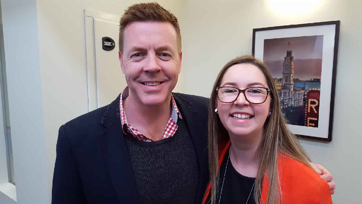 amy_73's tweet photo. So great having fellow @beyondblue ambassador @bradmcewanmedia at the City of Ballarat today to talk mental health! #MentalHealthAwareness https://t.co/eF6jBaRfgs
