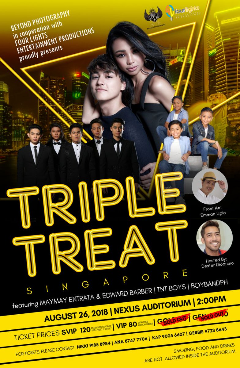 4LIGHTSPRODNS's tweet photo. Get your tickets now!

#MayWard
#TNTBOYS
#BoybandPH https://t.co/K07QZ30AN6