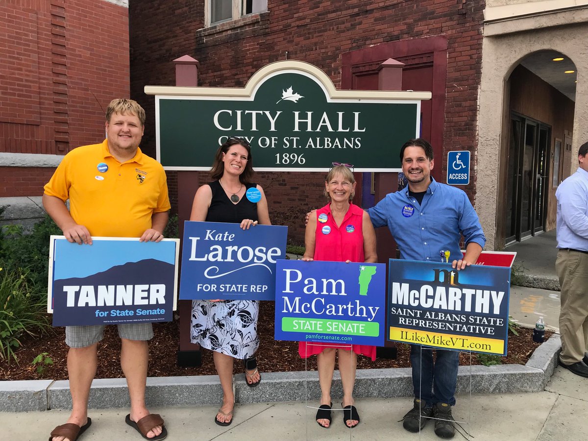 ilikemikevt's tweet photo. Thank you #StAVT for your support. The unofficial results show me topping the primary with ⁦@KateLaroseVT⁩ close behind. Onward! #vtpoli https://t.co/sQEMHbZOvs