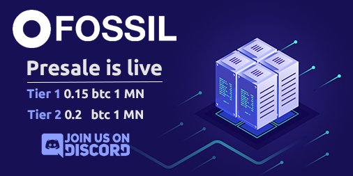 FOSSILPlatform's tweet image. Our presale continues! Join our discord to find out more! discordapp.com/invite/kzm4BPt