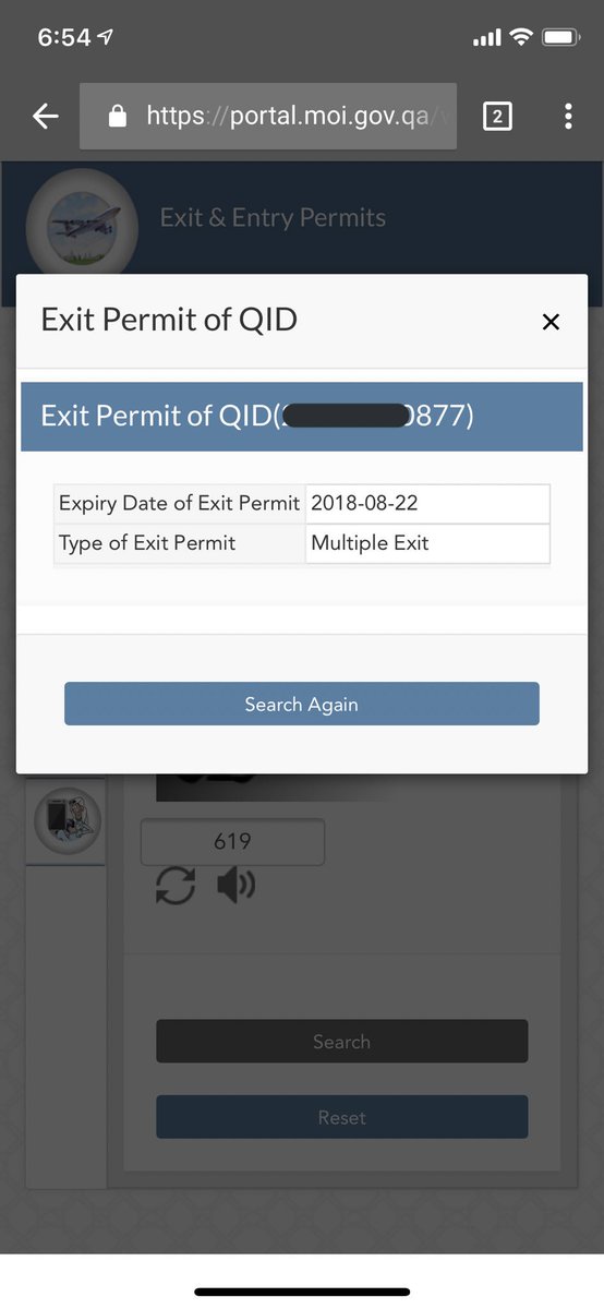 dheerapong's tweet image. โบยบินได้เมื่อ #ExitPermit ออกเรียบร้อย #QID