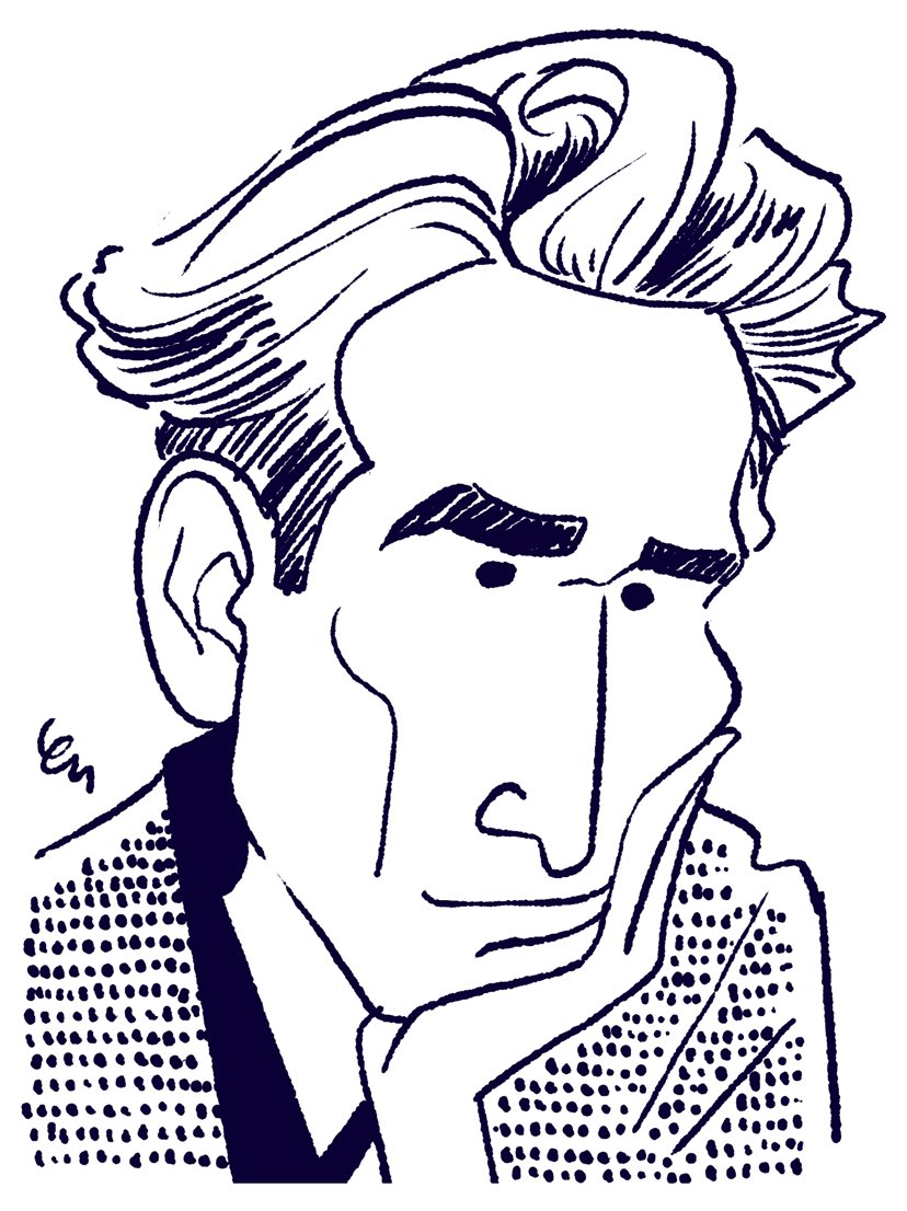 年に一回くらいなんとなく描いてしまう太宰治 
