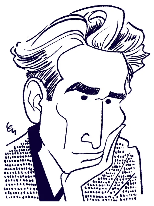 年に一回くらいなんとなく描いてしまう太宰治 