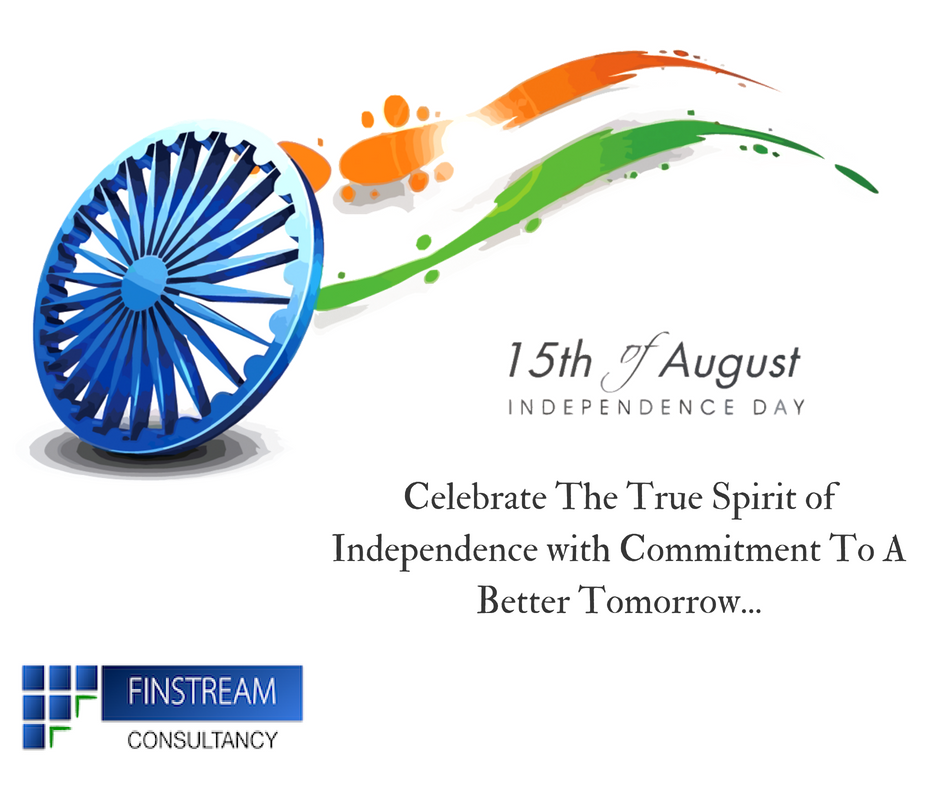FinstreamLLP's tweet photo. Finstream Consultancy Wishes a Very Happy Independence Day.
#IndependenceDay  #India https://t.co/F7RyPoPgeQ
