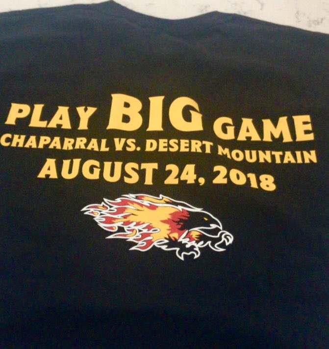 CHS STUGO (@chapstugo) on Twitter photo Go buy your PLAY BIG SHIRTS tomorrow for the first home game next Friday vs. Desert Mountain! Everyone is wearing these shirts to the game! Buy them this week and next week at lunch for $15! All proceeds go to the Samantha Stachel Play Big Scholarship! 🏀🔥<a href="/Chaptownbcage/">The Birdcage</a> Go buy your PLAY BIG SHIRTS tomorrow for the first home game next Friday vs. Desert Mountain! Everyone is wearing these shirts to the game! Buy them this week and next week at lunch for $15! All proceeds go to the Samantha Stachel Play Big Scholarship! 🏀🔥<a href="/Chaptownbcage/">The Birdcage</a>