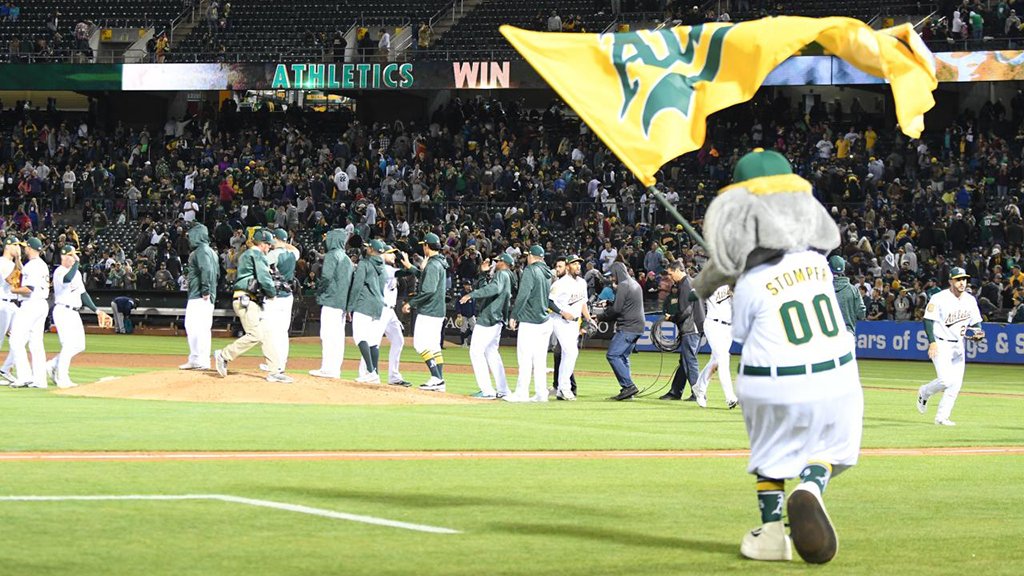 Athletics's tweet photo. 50-0 when leading after seven innings. 

#RootedInOakland https://t.co/2veT7Zky00