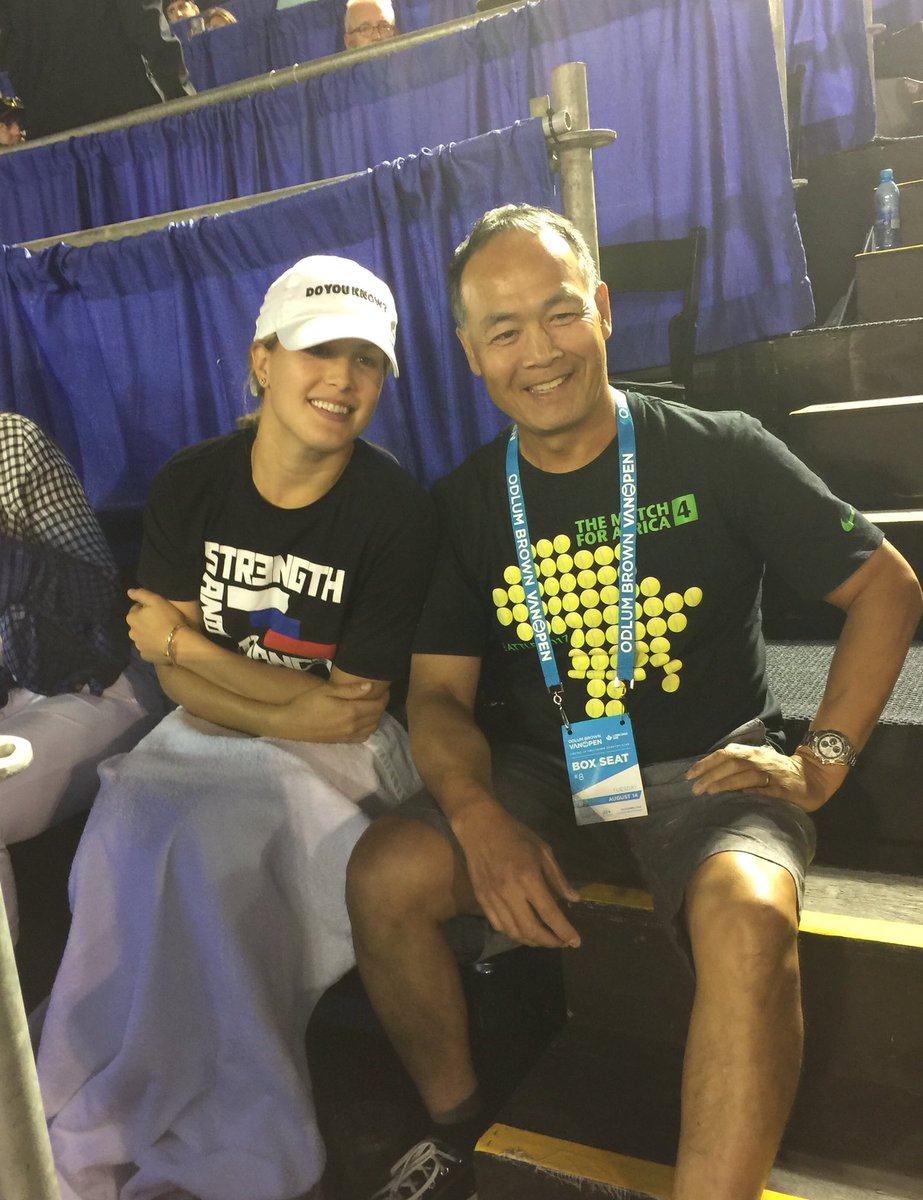 Thanks Genie! Good luck at Odlum Brown 🎾🎾