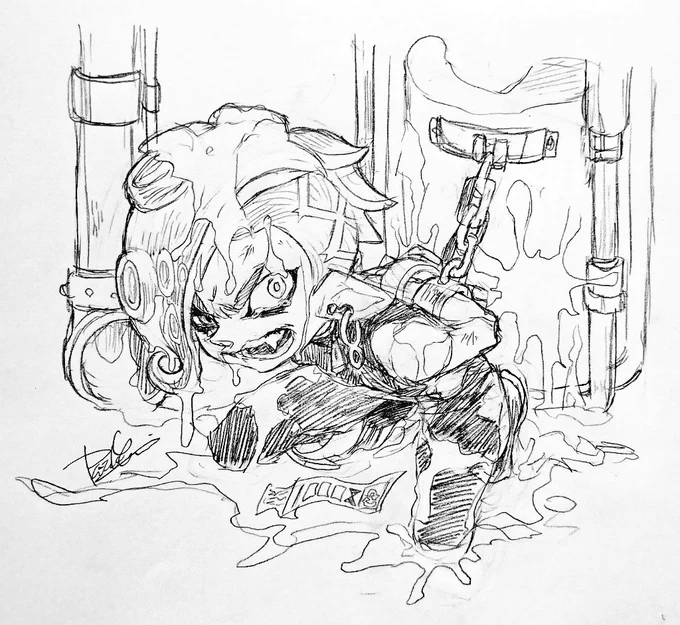 落書き:裏切り者の再消毒
3号が助けに来てくれる展開 