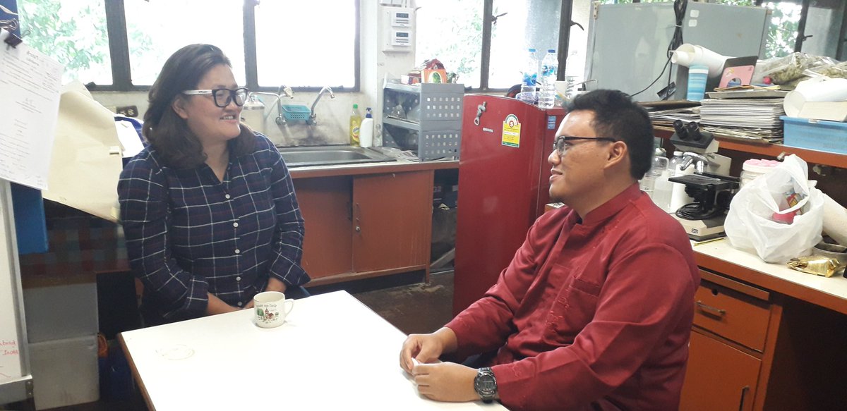 SSRU_PSU's tweet image. Warm welcome to our new member, Faisal Hardi from Indonesia. We are looking forward working with you. #seaweed #Indonesia #MasterStudent