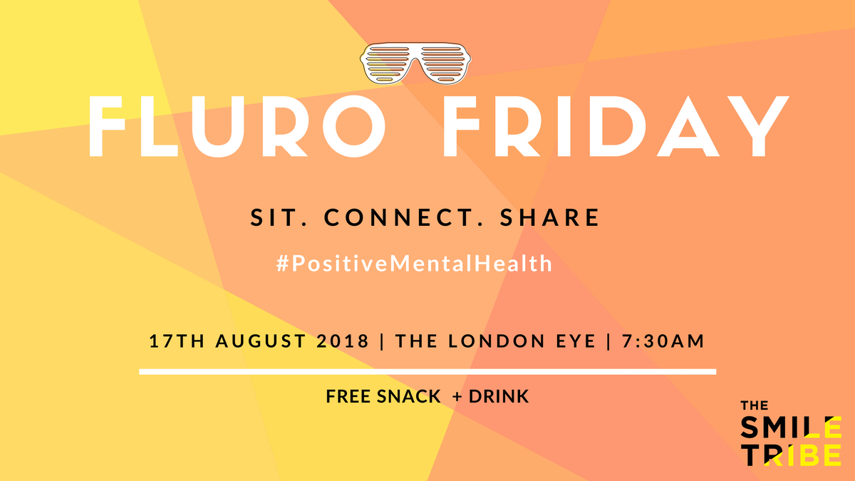thesmiletribe's tweet photo. Come join us this Friday for a fun, bright conversation about #mentalhealth. WEAR SOMETHING COLOURFUL!
#MondayMotivation #friyai #London #Free #MentalHealthAwareness #MentalHealthIsHealth
https://t.co/hFvfqlA3Vm https://t.co/if79TL9oa0