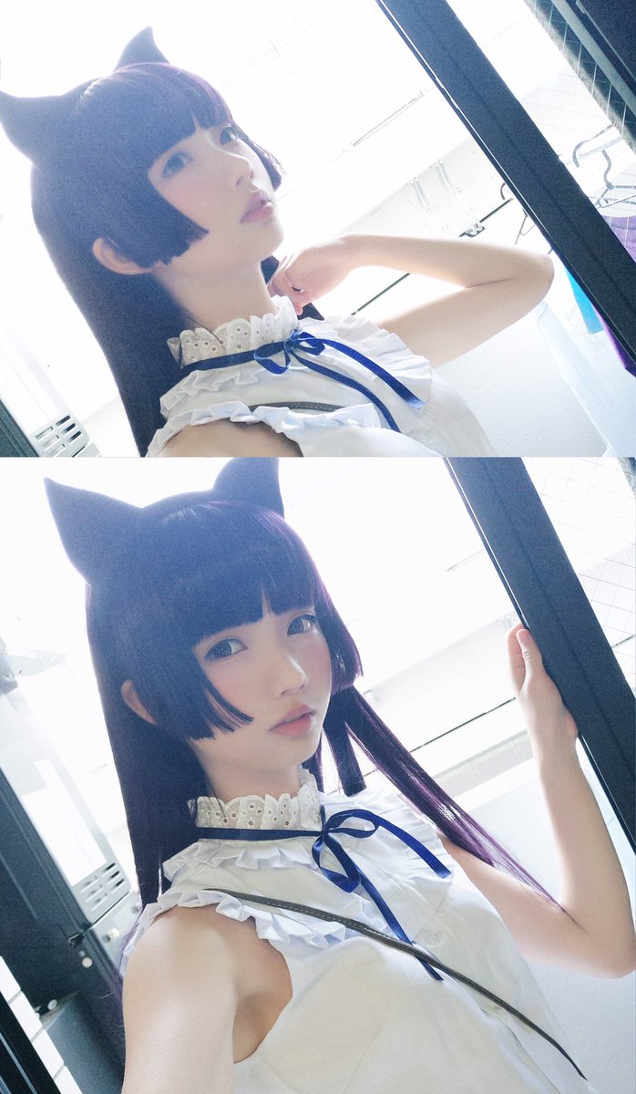 chaye_cosplay's tweet photo. #五更瑠璃 #俺妹 🐾

「手を繋げましょう、それが定めと運命なら！」💜

#俺の妹がこんなに可愛いわけがない https://t.co/W99894gMLI