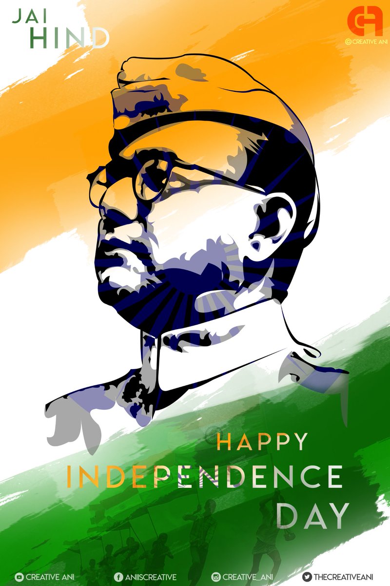 TheCreativeAni's tweet photo. Independence Day is both ... an occasion to celebrate ... and to remember the struggles of those who fought to give us this gift; Happy Independence Day...The Man who made it happen🇮🇳️🇮🇳️����🙏 pic design by me(Creative Ani)follow me https://t.co/piphLA05XX