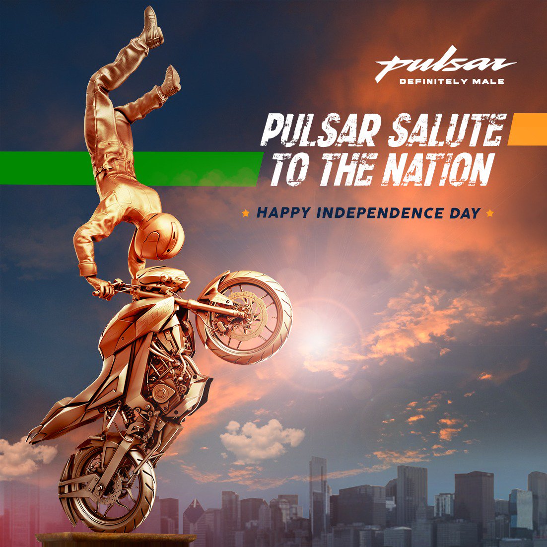 One Passion. One Tribe. One Nation. Happy Independence Day! #IndependenceDayIndia #IndiaIndependenceDay #72