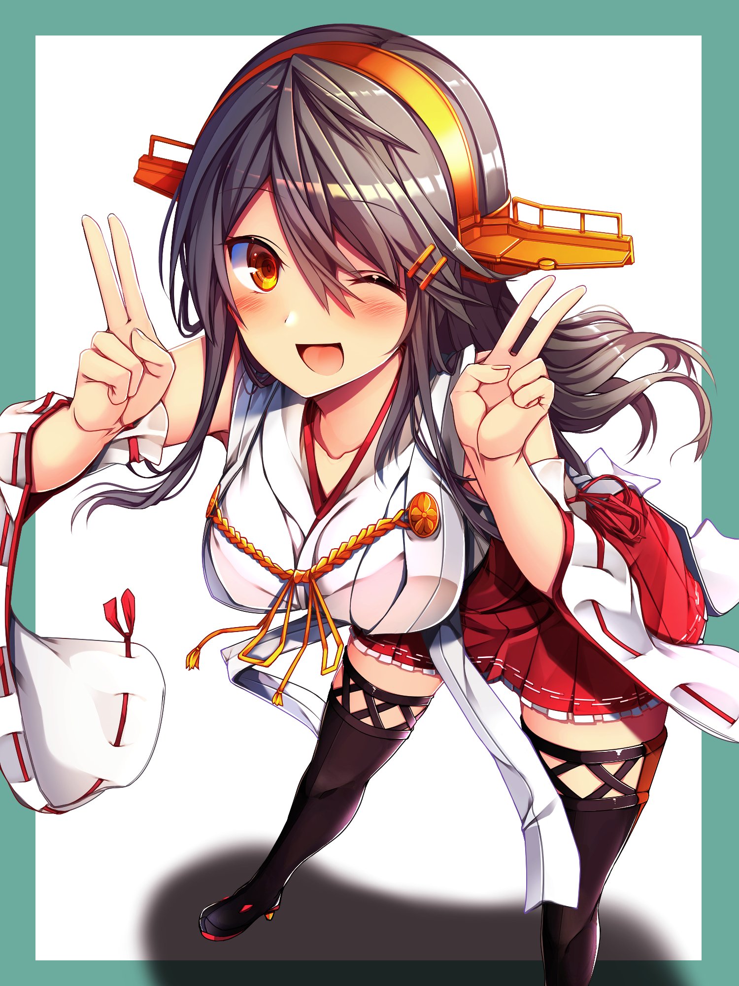 つく猫さん 艦これ二期に向けて弊鎮守府の榛名ちゃんも意気込んでます 一期お疲れさまでしたー つく猫さん 艦これ二期に向けて弊鎮守府の榛名ちゃんも意気込んでます 一期お疲れさまでしたー
