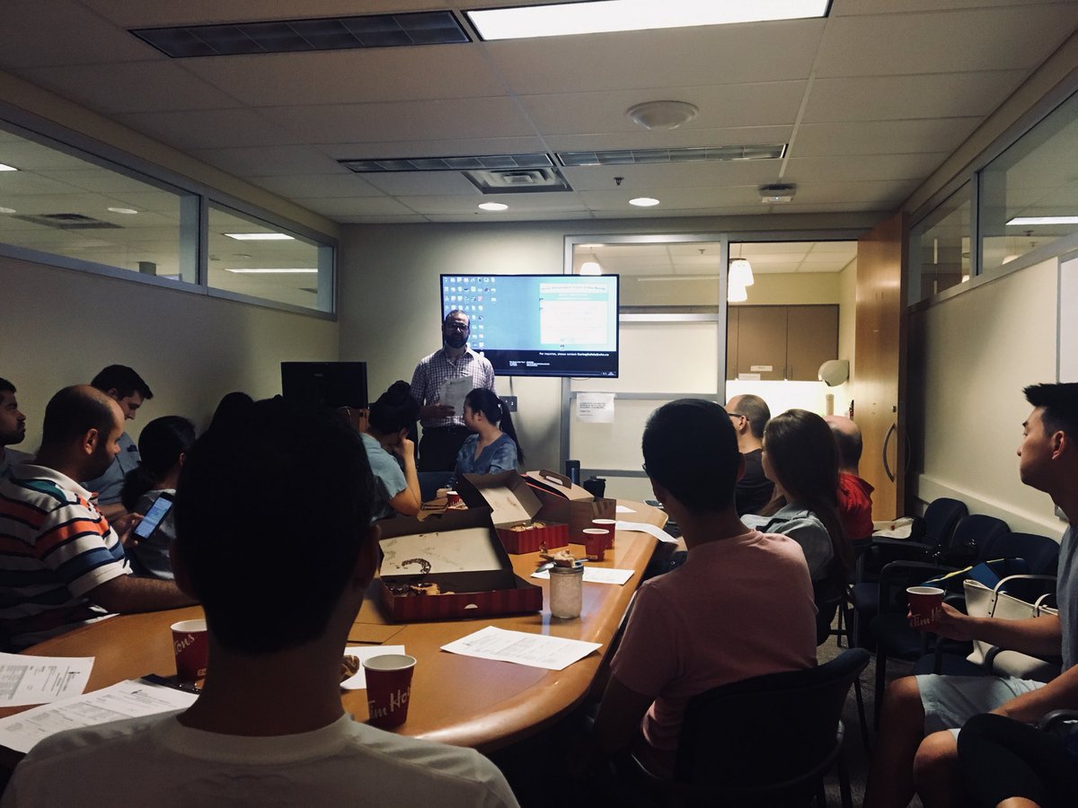 Kicking off the #POCUS bootcamp for @UoTAnesthesia residents