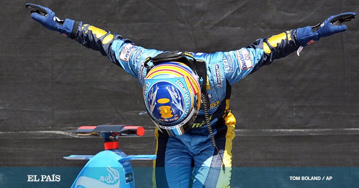 elpais_foto's tweet photo. Fotos: Fernando Alonso anuncia que deja la Fórmula 1 https://t.co/UgKjca0xHF Repasamos su carrera en imágenes @elpais_deportes https://t.co/CfDe1yX7TI