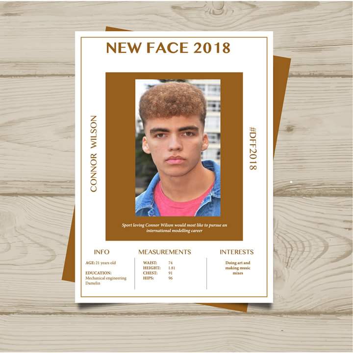 Dbnfashion_fair's tweet photo. Meet #ConnorWilson One day he hopes to become a well known model.
#DFF2018 #NewFace #Model #Durban #ShopLocal #Fashion #FashionNews #FashionMatter #FreshFace #DFFE #Talent #ModelSearch https://t.co/qRoLYRVGHG