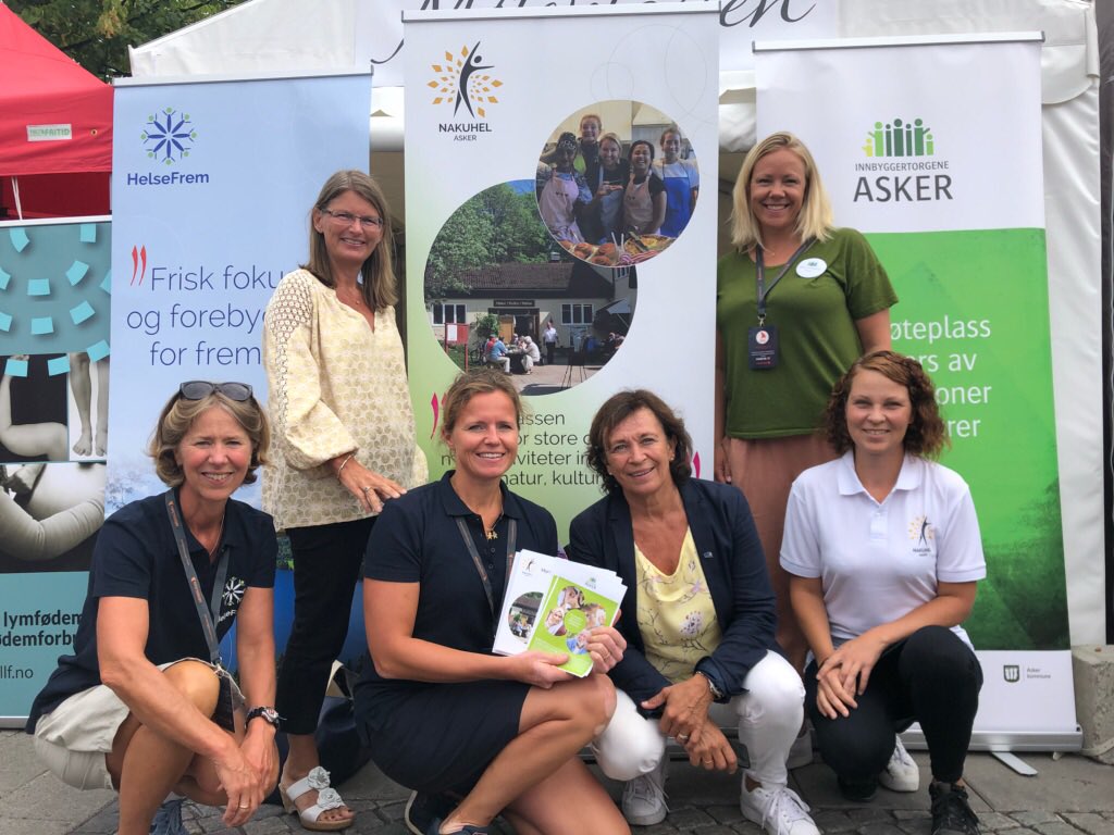 HelseFrem's tweet photo. Kom og besøk oss på stand#79 og i Teltscenen kl.14 på torsdag! #arendalsuka18 #helsefrem #innbyggertorgene  #nakuhel #askerkommune https://t.co/OfOmP3mH0P