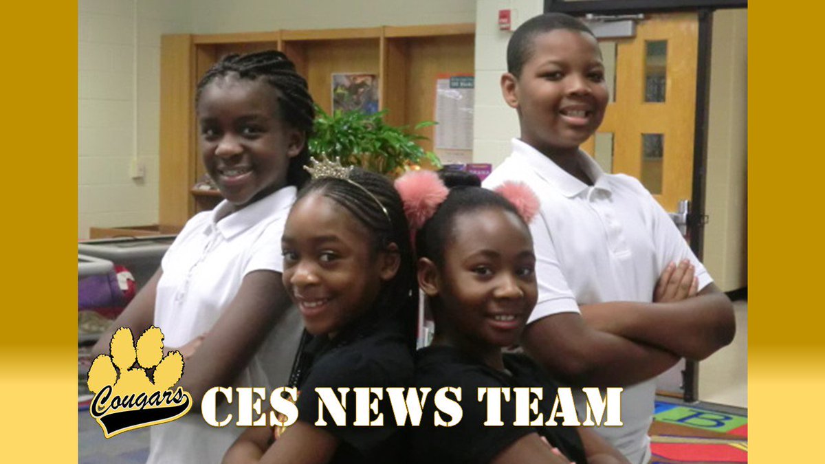 Welcome on board to our CES News Team. This group will be learning to lead morning announcements, write news stories and operate the technical equipment. #leadership #actionnews