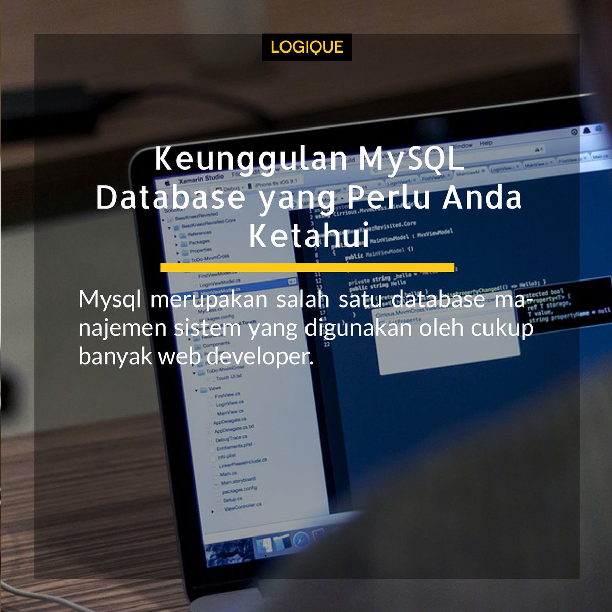 LogiqueDigital's tweet image. Keunggulan @MySQL sebagai sistem manajemen database >>> logique.co.id/blog/2018/08/1…
#mySQL #frameworkPHP #PHP #frameworkCodeIgniter #CodeIgniter #webdeveloper #programmer #framework #coding #webprogramming #webprogrammer #jasawebdesign #jasapembuatanwebsite #pembuatanwebsite