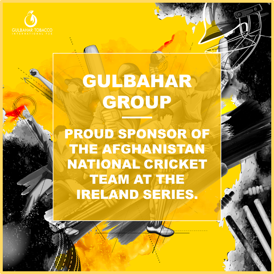 gulbahar_tobacc's tweet photo. GULBAHAR GROUP!!!
Proud sponsor of the Afghanistan National Cricket Team at the Ireland series.

#gulbahargroup #aghanistan #cricket
#gti #Irelandseries #cricketteam #nationalism https://t.co/OXzbV2LvP7