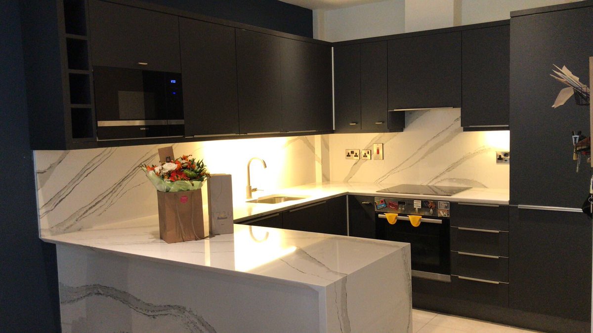Amazing work by Granite &amp; Marble Crafts and konstruct Kitchens - #itsallinthedetail #teamwork #konstructkitchens #cometstone #cometST1group