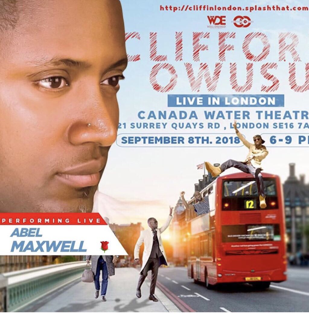 abelmaxwell's tweet photo. So excited for this show in London with my friend, the gifted @KappaCinco !🙌🌹 #Sept8th2018 #Believe https://t.co/kD1wMWhS9U