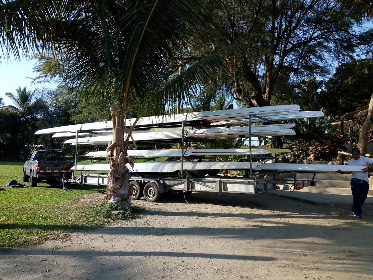 Los botes del #ClubRegatasLima llegaron ayer a #Piura para la regata #TheHeadOfThePiuraRiver que organiza el #ClubRegatasPiura en el lindo #FundoStewart este fin de semana.